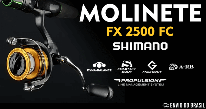 Molinete Shimano FX 2500 FC